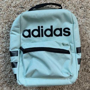 ADIDAS Mint Green/Black Logo insulated Lunch Bag